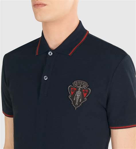 gucci blue polo 2017|Gucci t shirt sale.